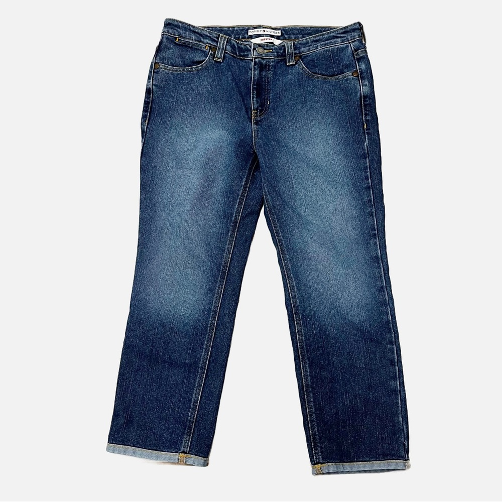 Tommy Hilfiger Hipster Cropped Jeans Size 8